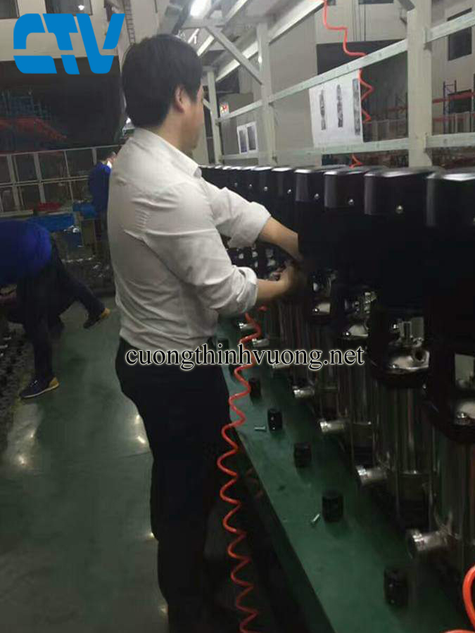 Đơn vị cung cấp máy bơm nước trục đứng CNP uy tín, chất lượng tại Hà Nội