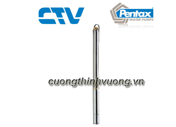 Đặc điểm cấu tạo của máy bơm chìm giếng khoan Pentax