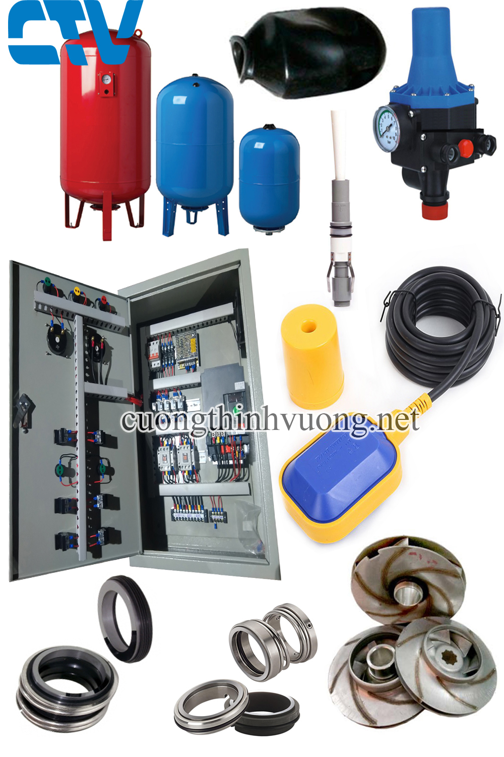 Tại Hà Nội Nên Mua Phụ Kiện, Phụ Tùng Máy Bơm Nước Ở Đâu?