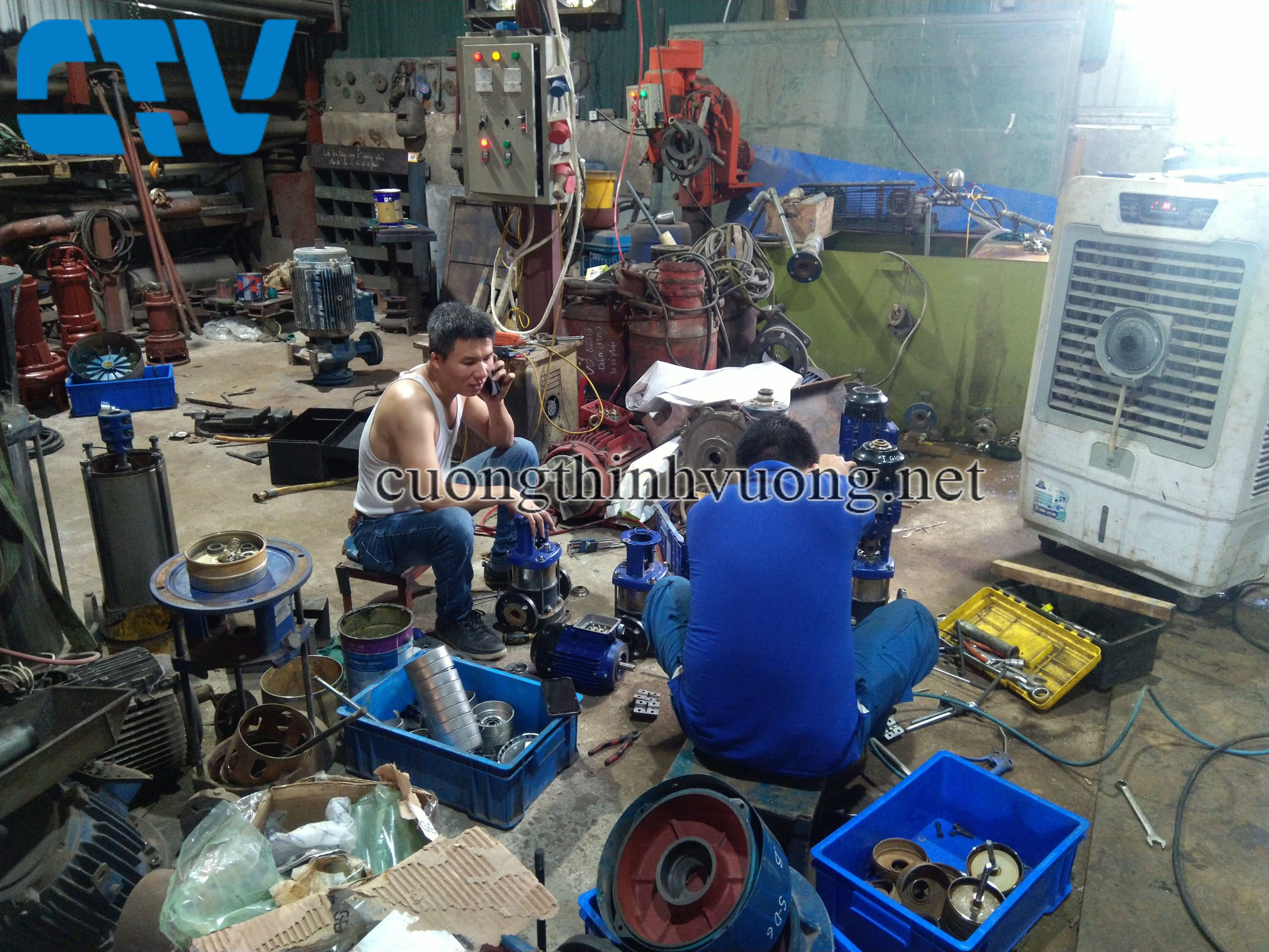 Dịch Vụ Sửa Chữa Máy Bơm Trục Đứng KSB Uy Tín, Chuyên Nghiệp Tại Miền Bắc