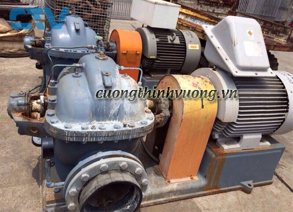 Sửa máy bơm trục rời công suất lớn