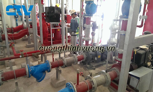 Thi công lắp đặt hệ thống máy bơm công nghiệp nhanh gọn, tối ưu với Cường Thịnh Vương