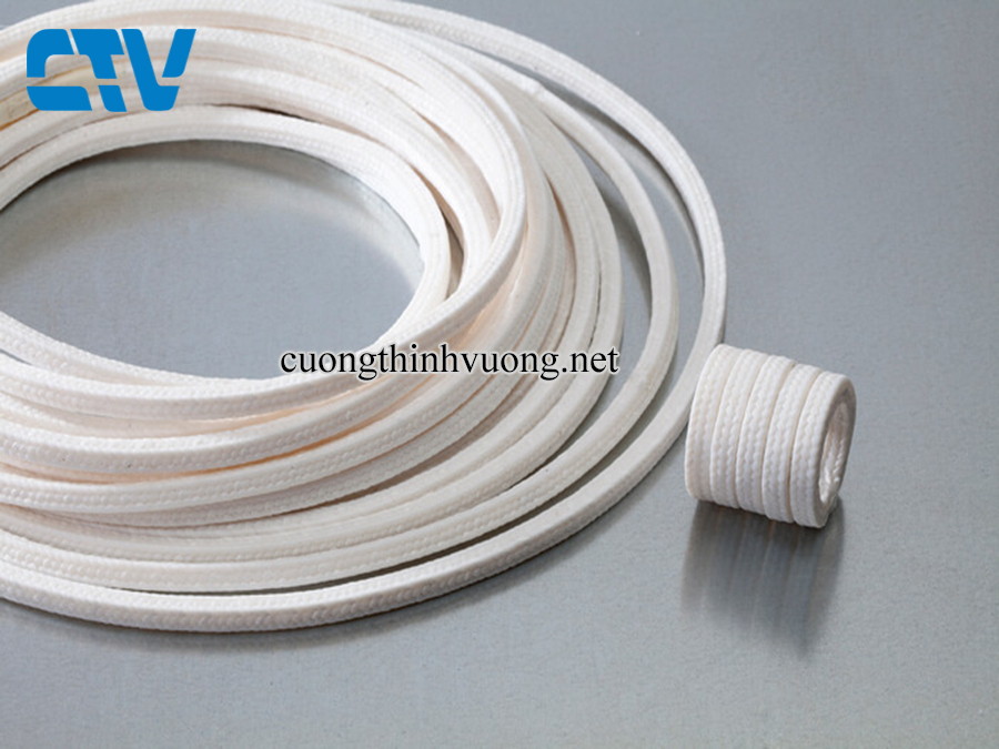Dây tết chèn, sợi túp làm kín máy bơm Size 6 mm