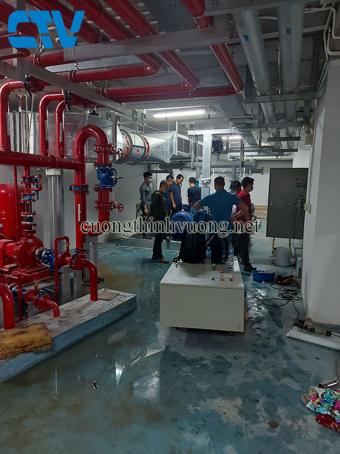 Thiết kế, lắp đặt tủ điện điều khiển máy bơm PCCC