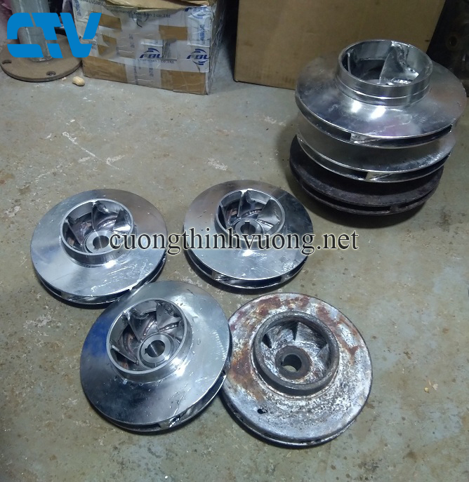 Công ty Cường Thịnh Vương Cung cấp cánh máy bơm theo yêu cầu bằng gang, đồng, inox
