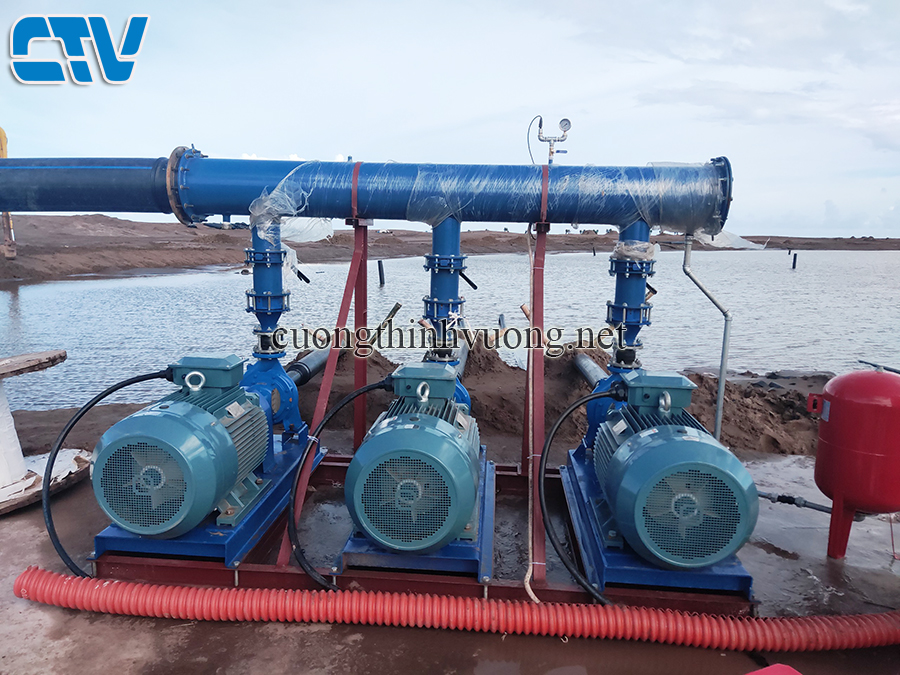 Thiết kế, lắp ráp hệ thống máy bơm tăng áp công nghiệp 75Kw