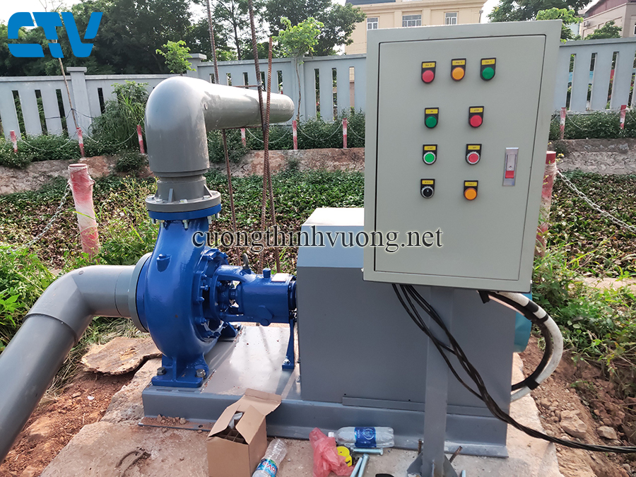 Thiết kế, lắp đặt máy bơm tăng áp công nghiệp 30 Kw